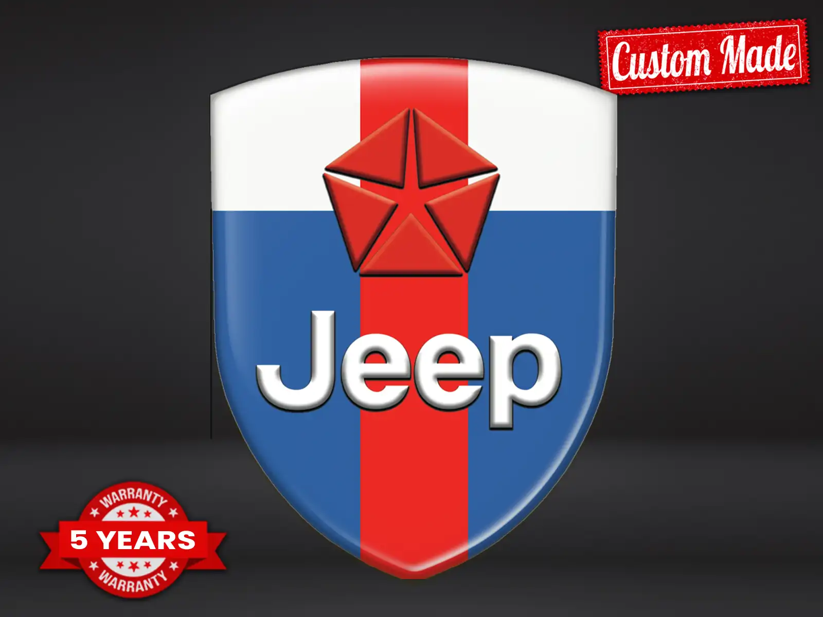 Jeep Adesivo Impermeabile Max Durevole Chic Pro Design